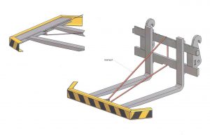 Gabelzinkenschutz-Radlader